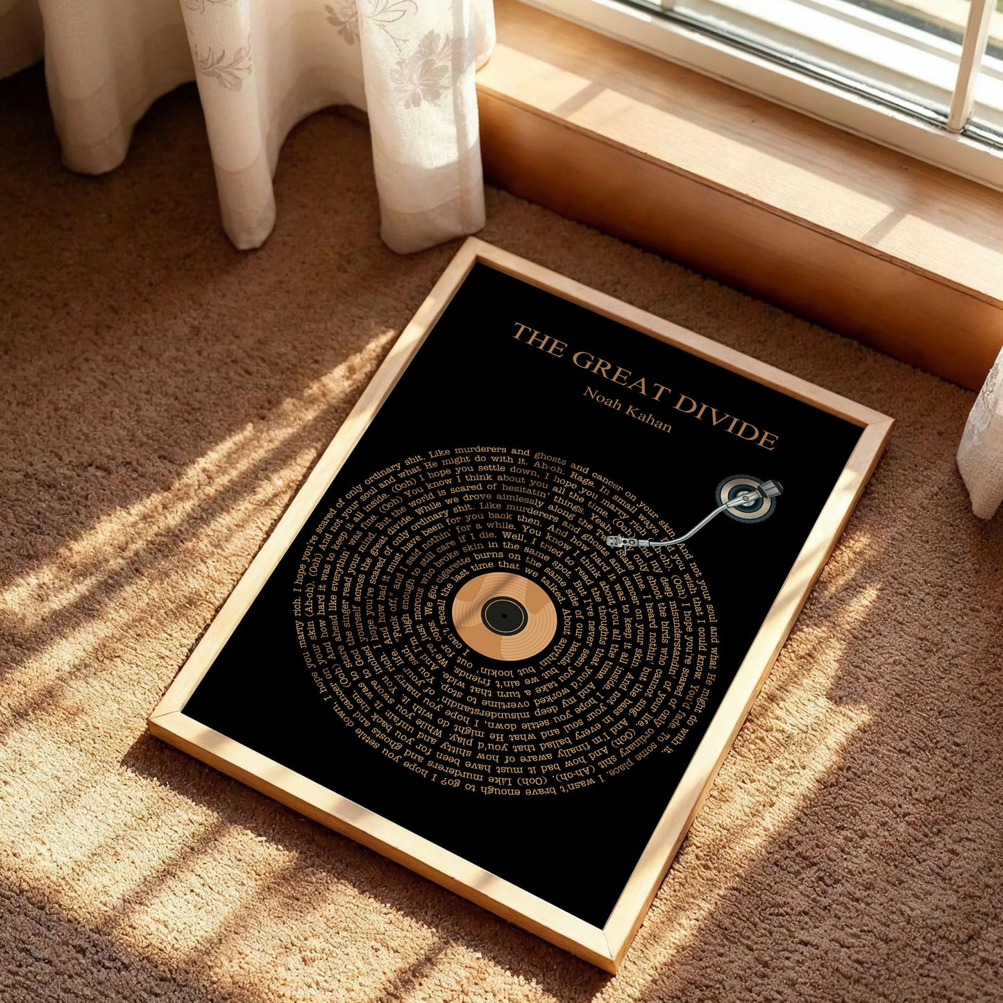 Noah Kahan, The Great Divide Poster