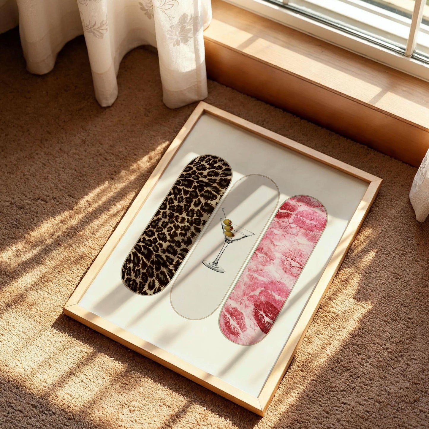 Stockholm Style Skate Decks Print