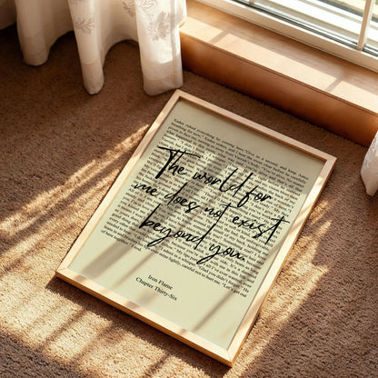 Fourth Wing Quote Chapter 36 Poster