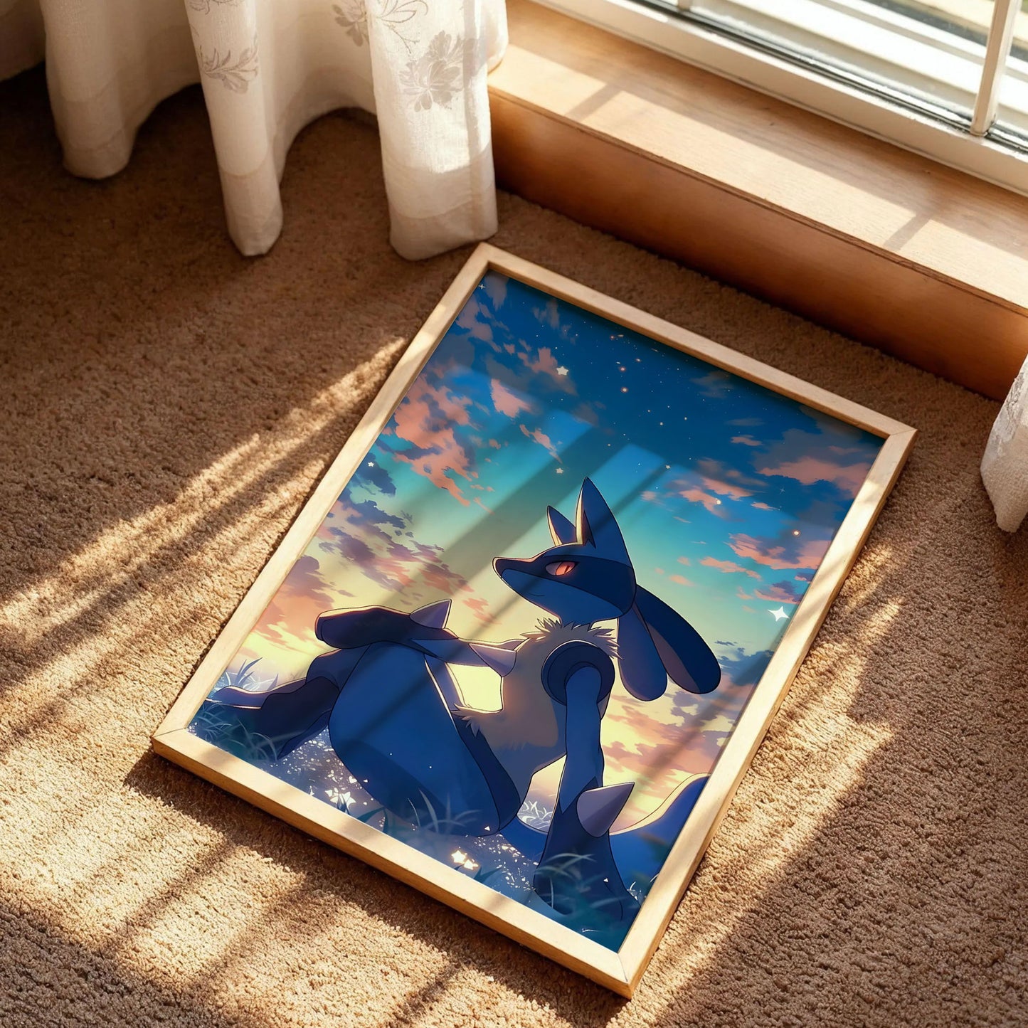 Pokémon Lucario Art Print