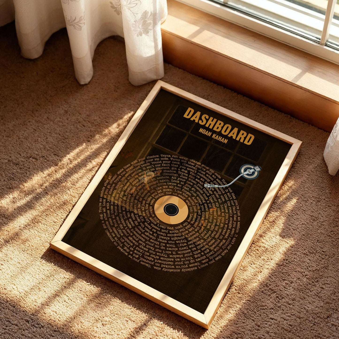 Dashboard Noah Kahan Poster