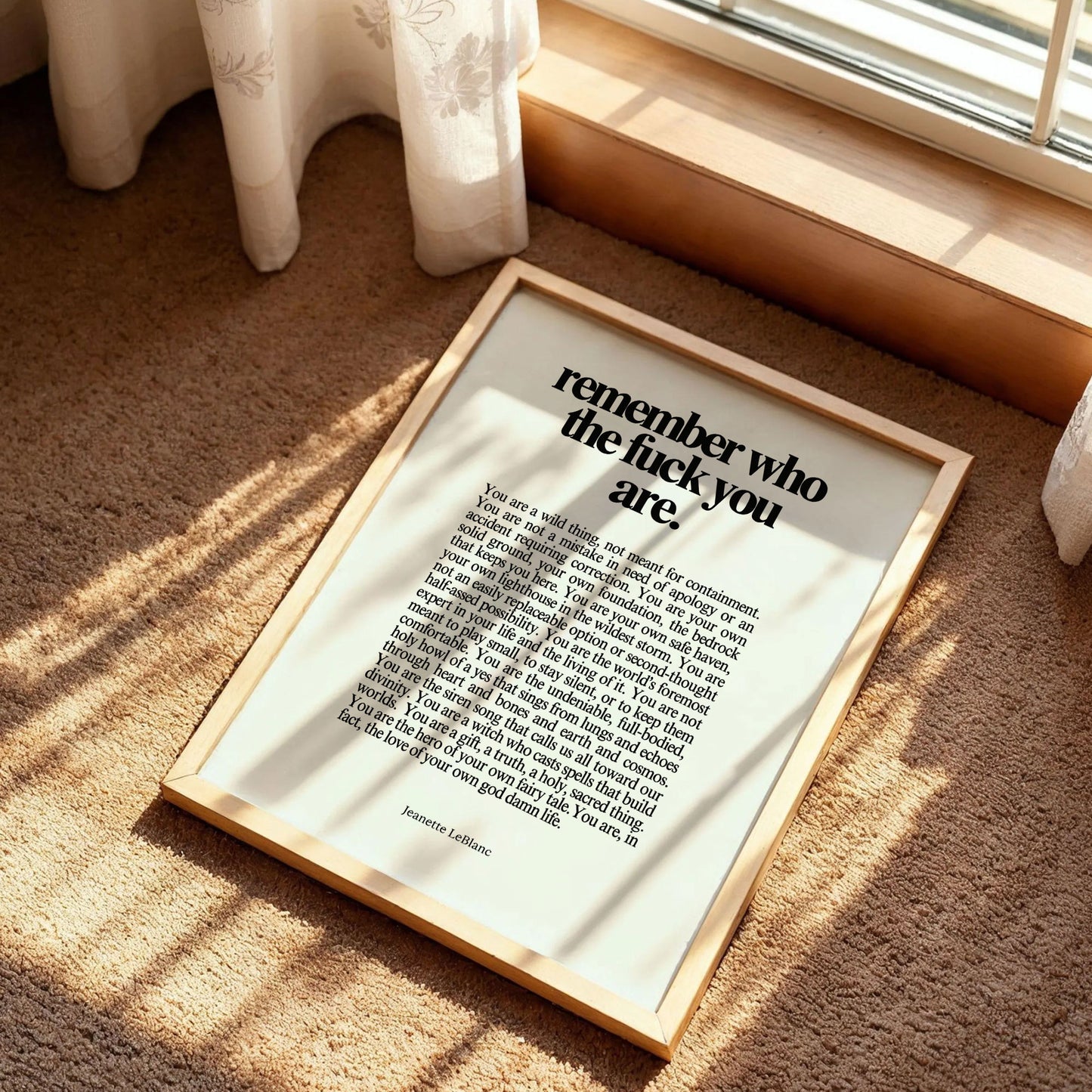 Empowerment Encouragement Poster