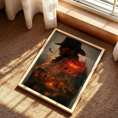 Red Dead Redemption 2 Gaming Poster