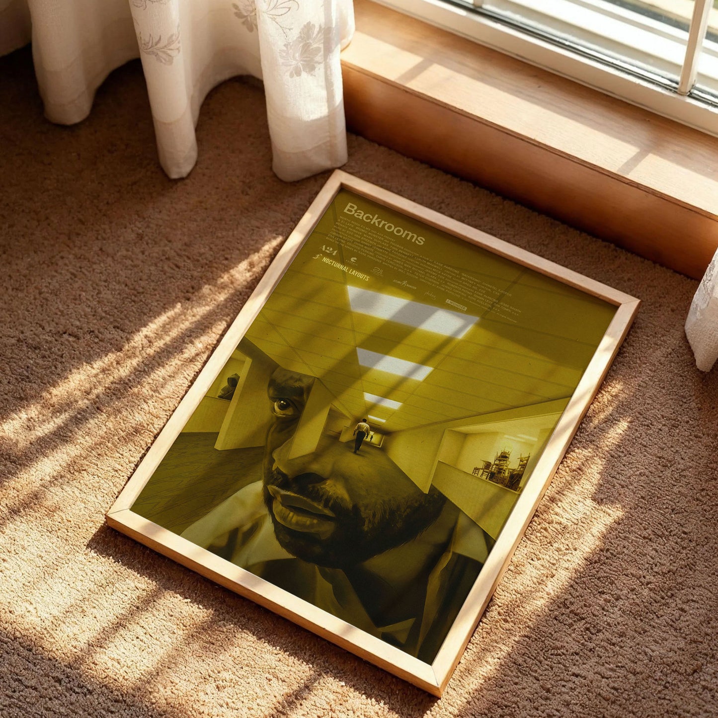 Backrooms Movie Art Print