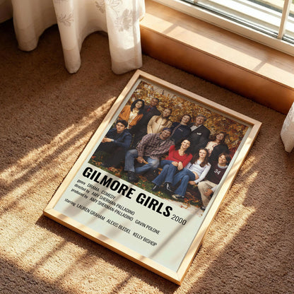 Gilmore Girls Retro TV Show Poster