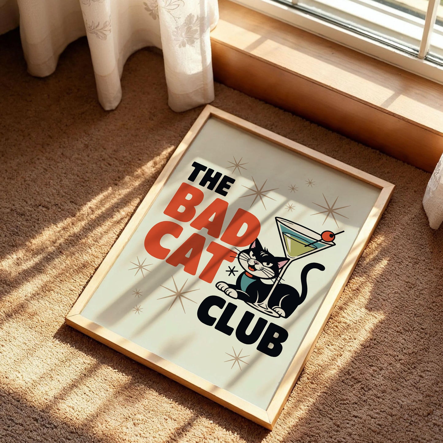 The Bad Cat Club Poster