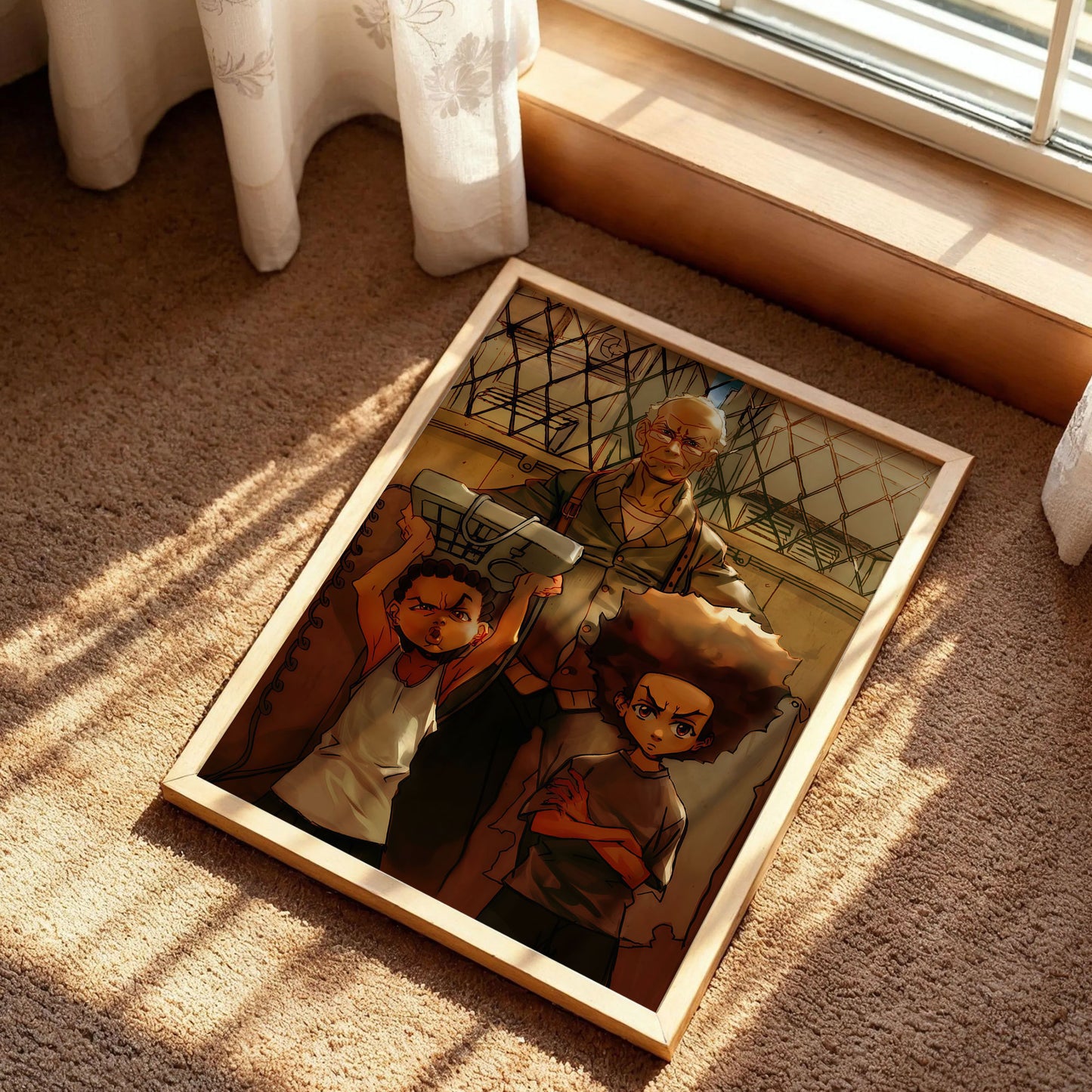 The Boondocks Anime Poster