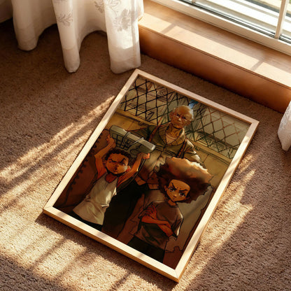 The Boondocks Anime Poster