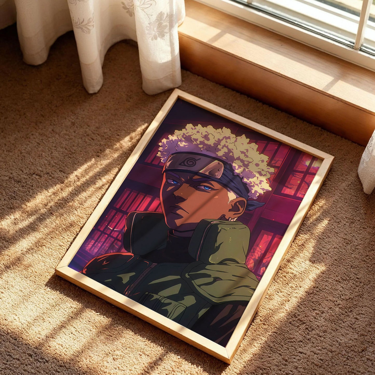 Naruto Manga Collage Poster