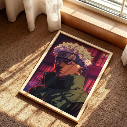 Naruto Manga Collage Poster