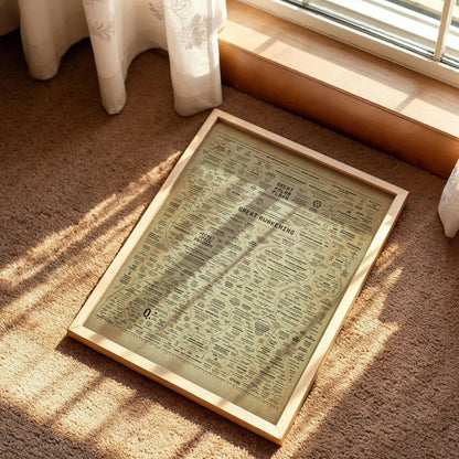 The Great Awakening Map Poster
