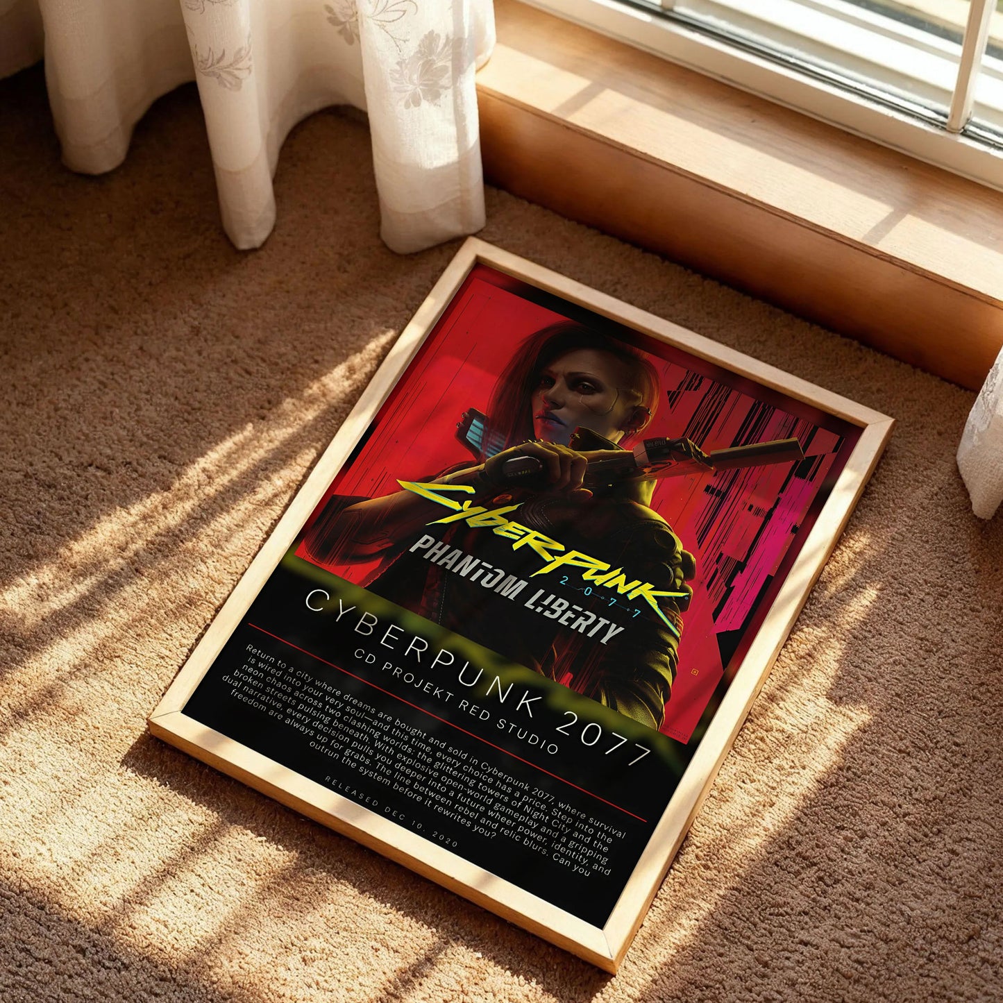 Cyberpunk 2077 Phantom Liberty Poster