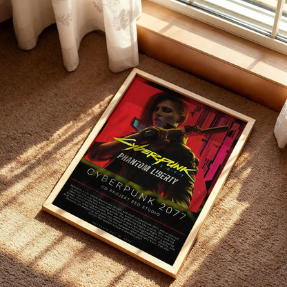Cyberpunk 2077 Phantom Liberty Poster
