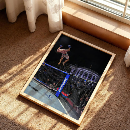 UFC fighter Justin Gaethje Poster
