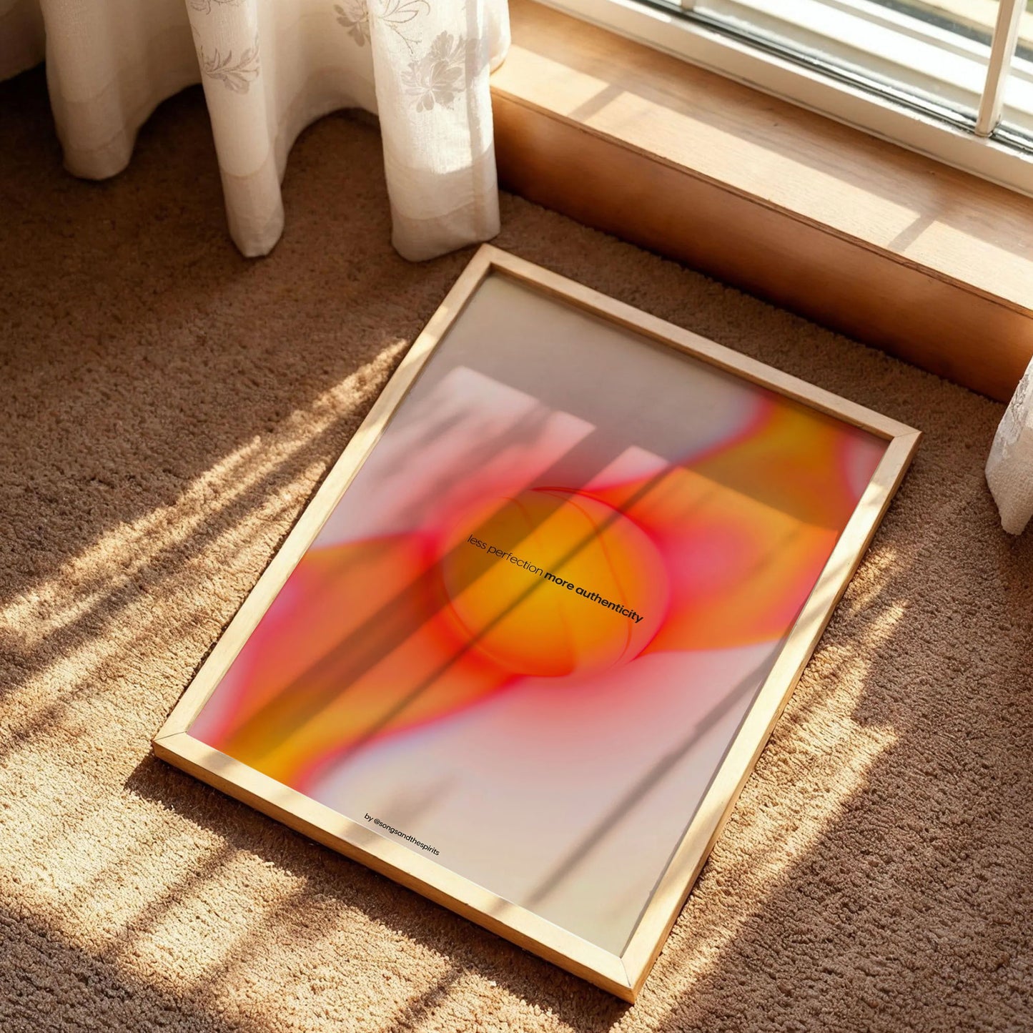 Authenticity Psychedelic Art Print