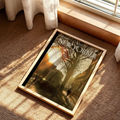 The New Yorker Winter Sun Art Print