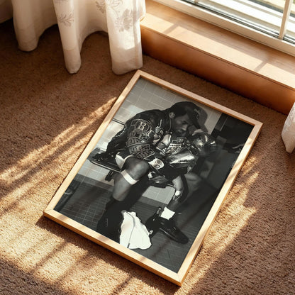 Kobe Bryant Iconic Locker Room Poster