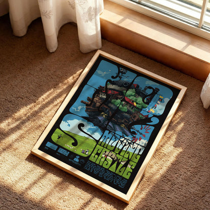 Howl's Moving Castle Studio Ghibli Poster
