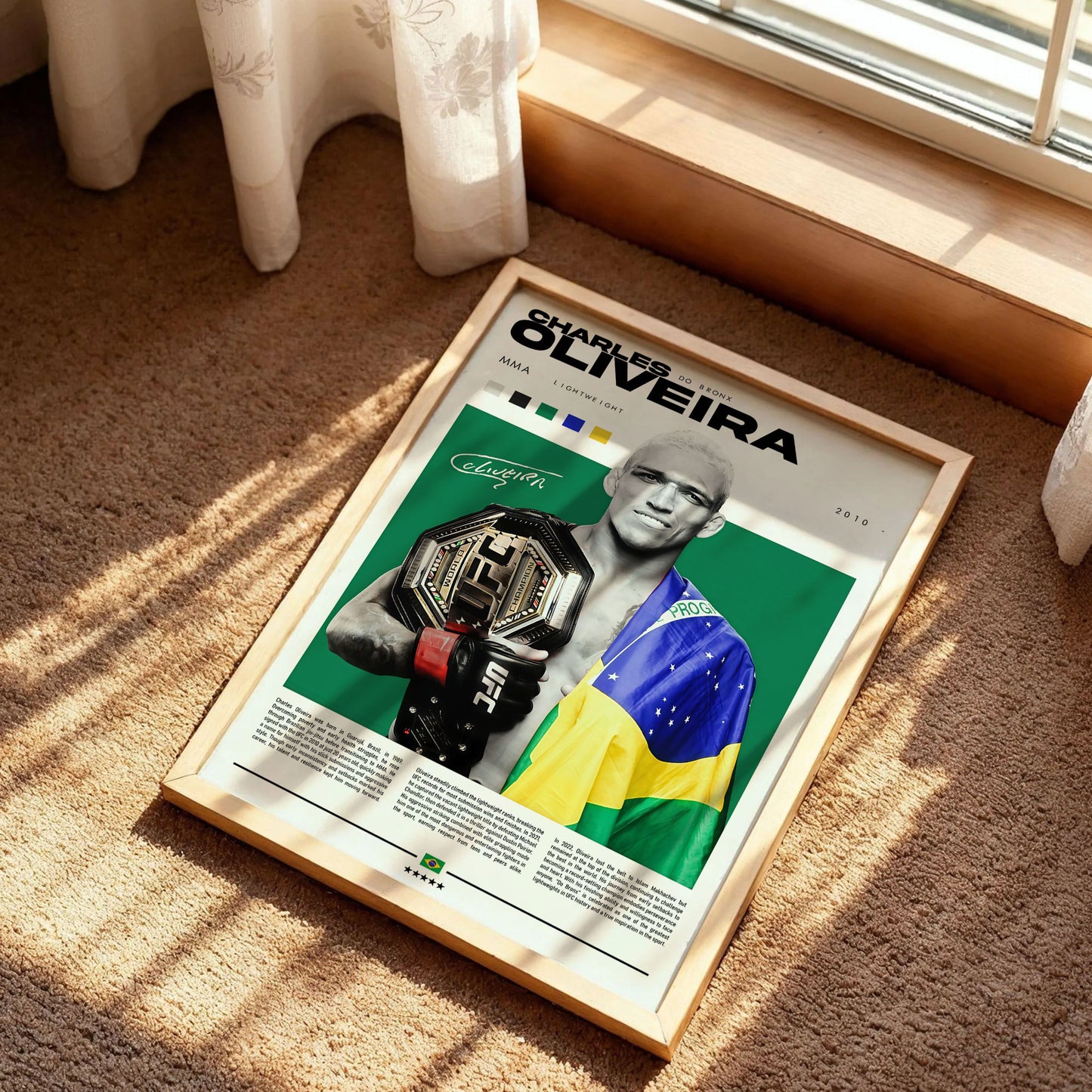 Oliveira UFC Wall Decor