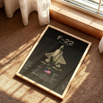 Lockheed Martin F-22 Raptor Print