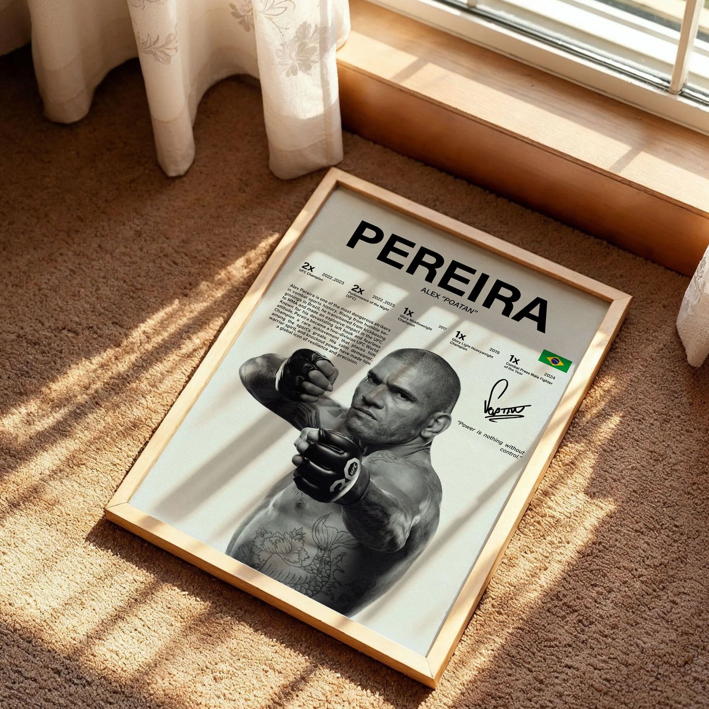 Alex Pereira Poster