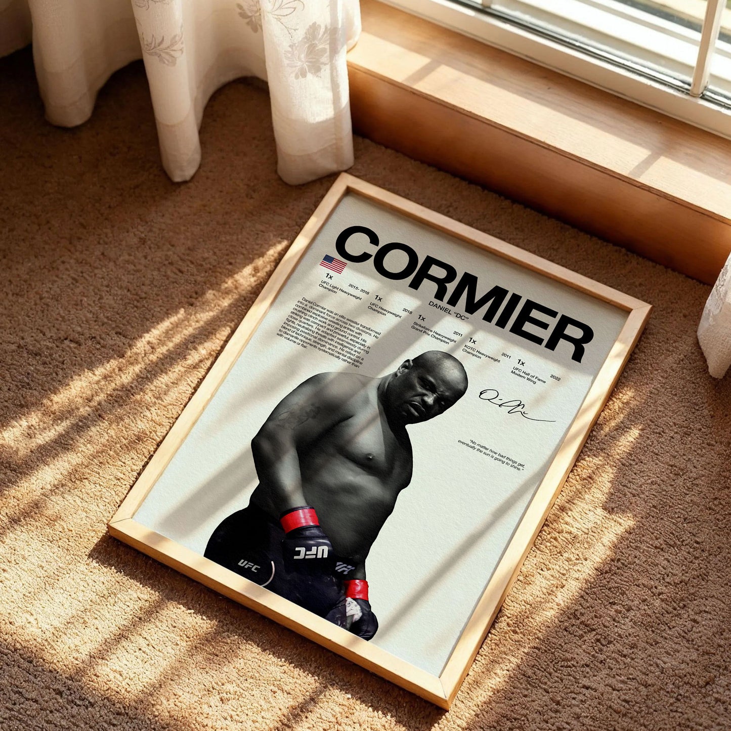 Daniel Cormier Poster