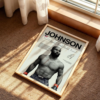 Demetrious Johnson Poster