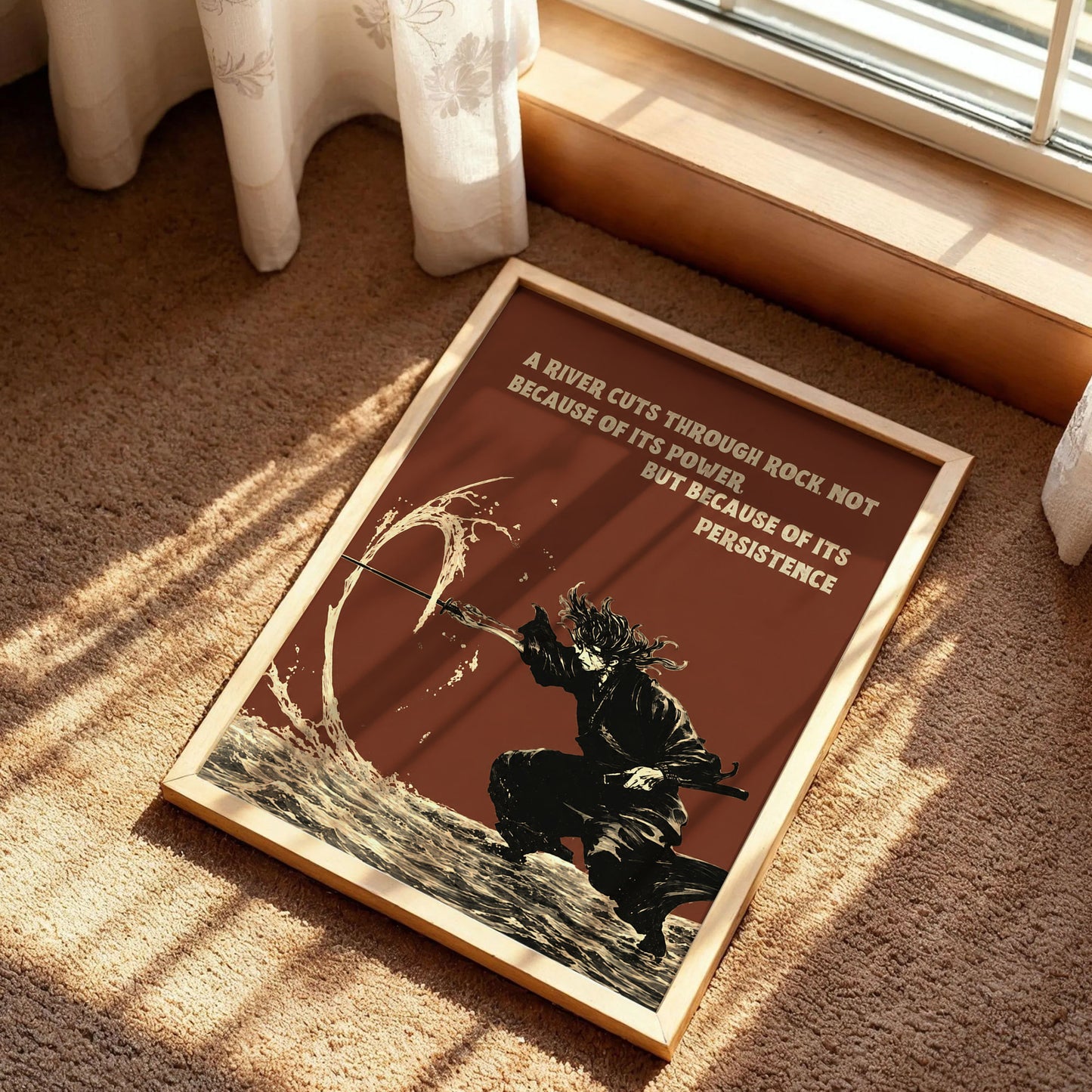 Vagabond Manga Art Print
