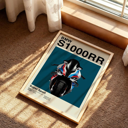 BMW S1000RR Poster