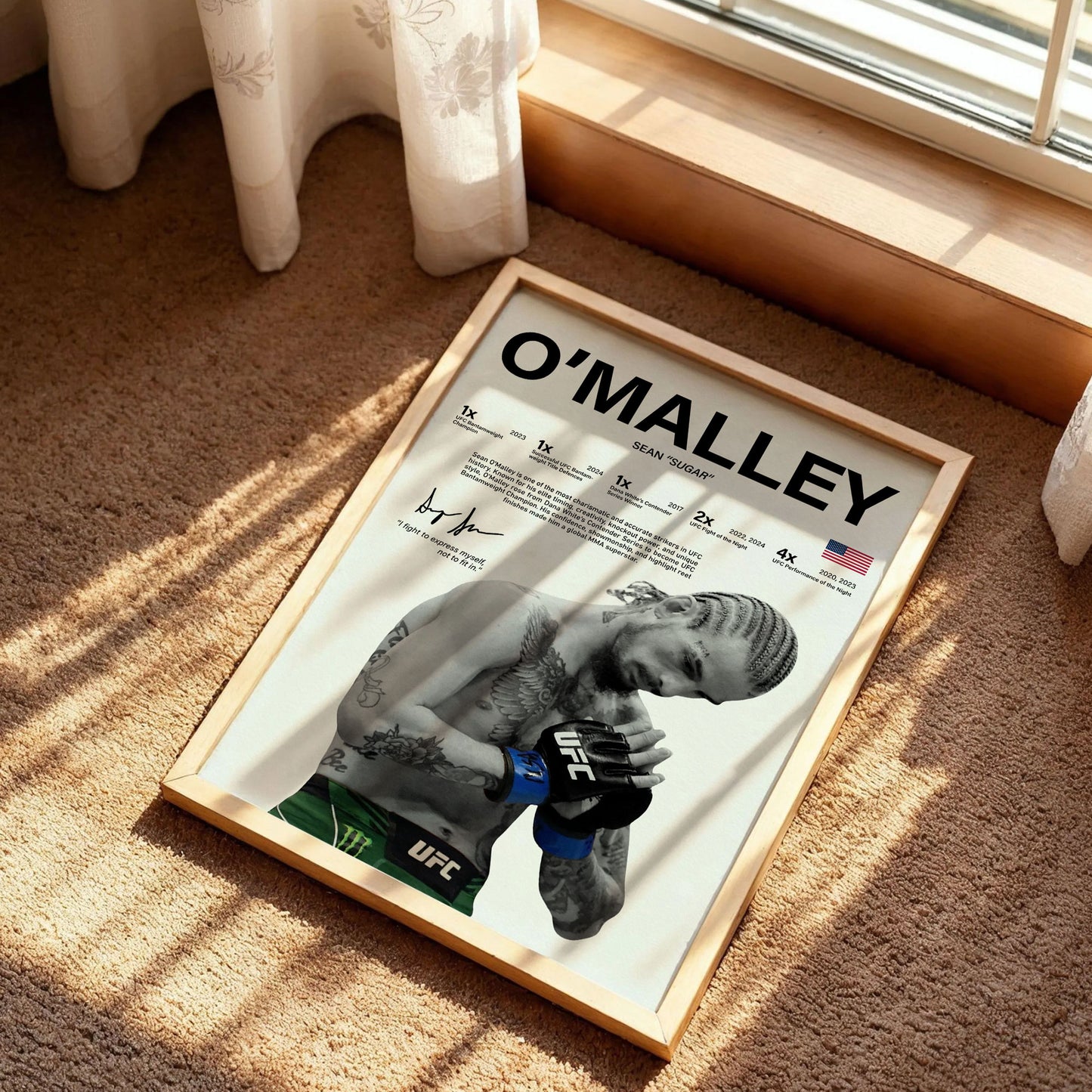 Sean O'malley Print Art