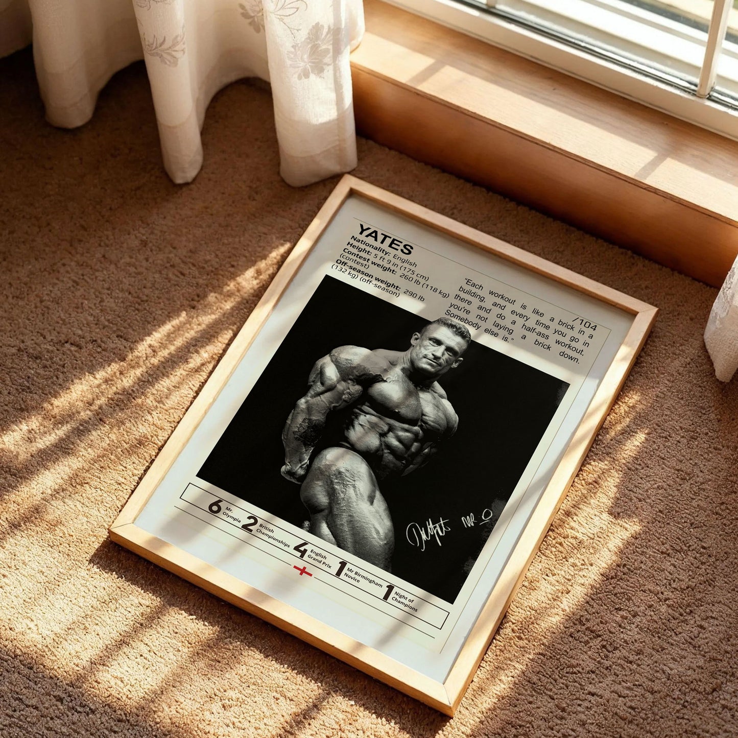 Dorian Yates Poster