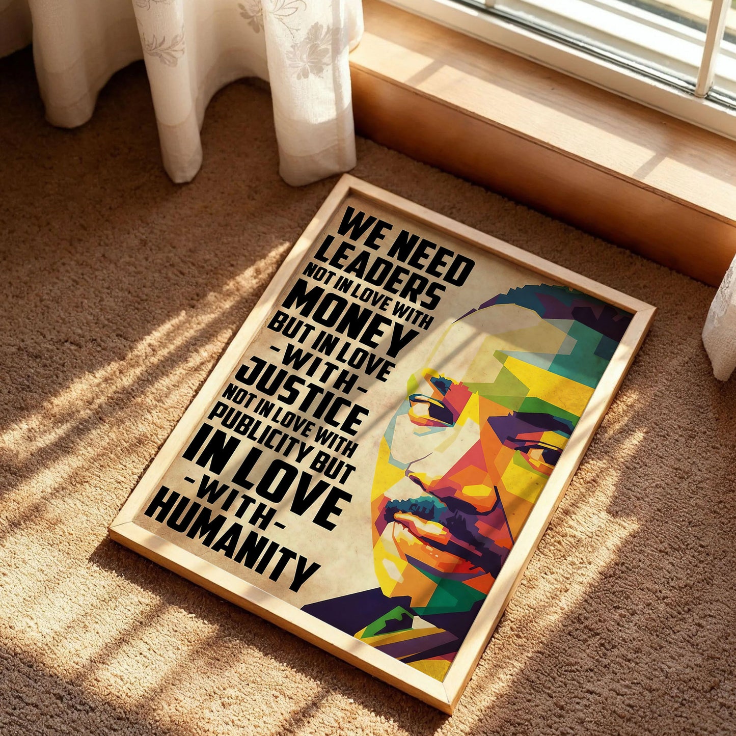 We Need Leaders Poster