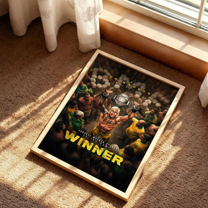 Charles Do Bronx Oliveira Poster