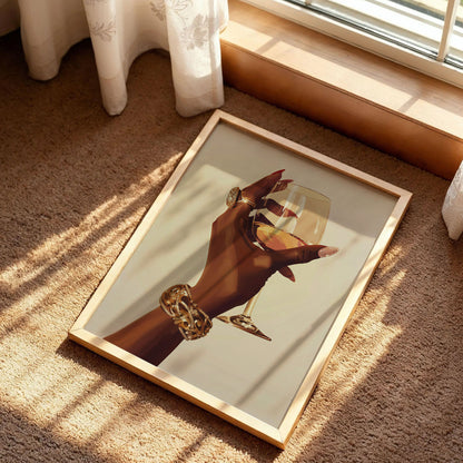 Black woman Trendy Wall Art