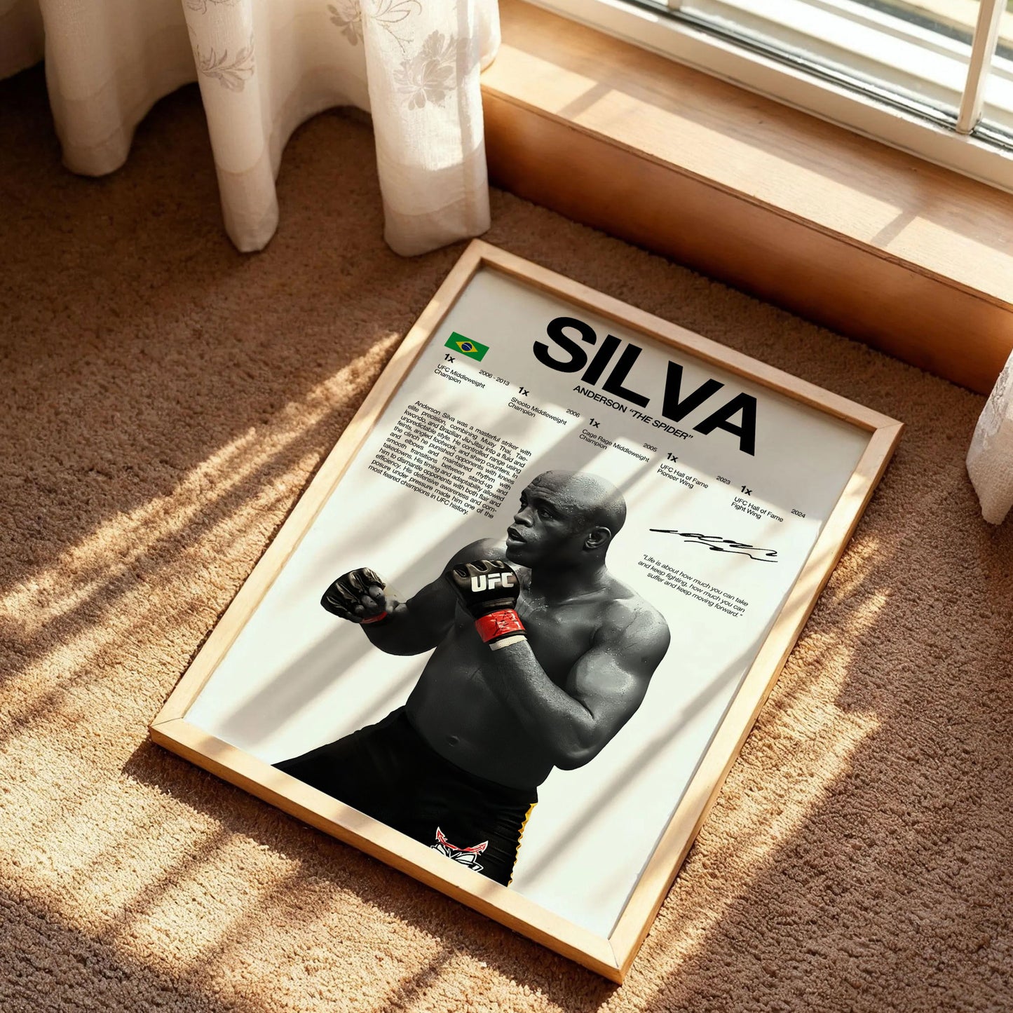 Anderson Silva Poster