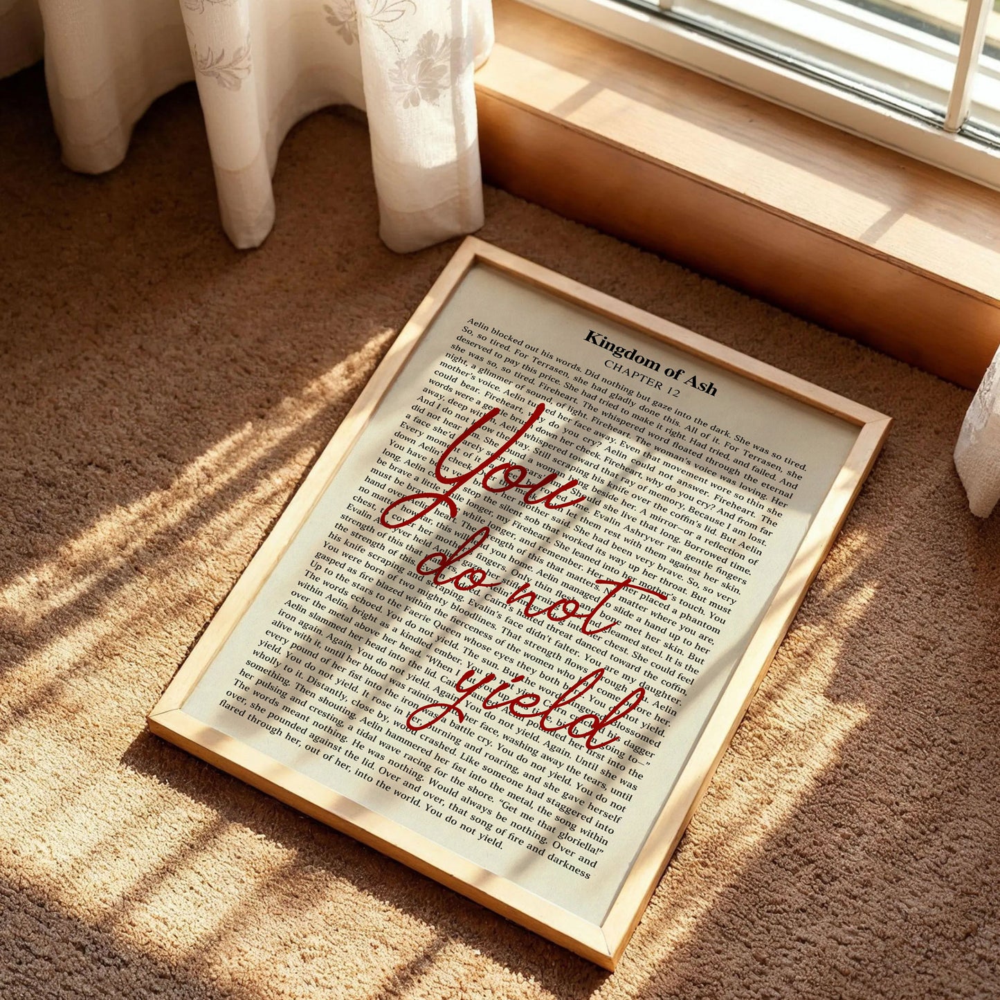 Retro You Do Not Yield Print