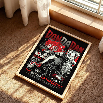 Okarun Dandadan Anime Art Print