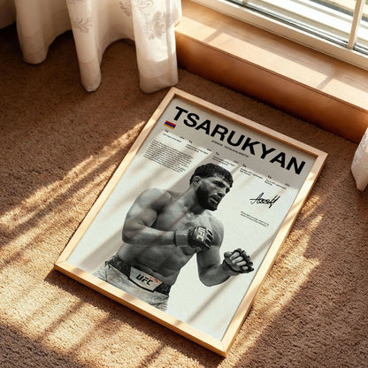 Arman Tsarukyan UFC Poster