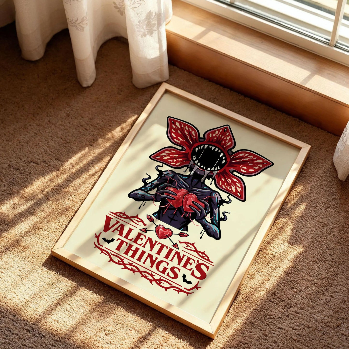 Stranger Things Valentine Art