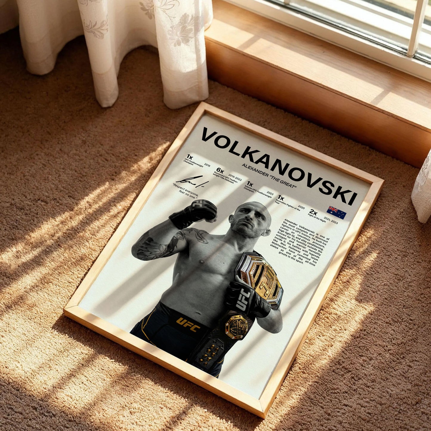 Charles Oliveira UFC Poster
