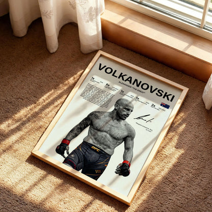 Alexander Volkanovski Poster