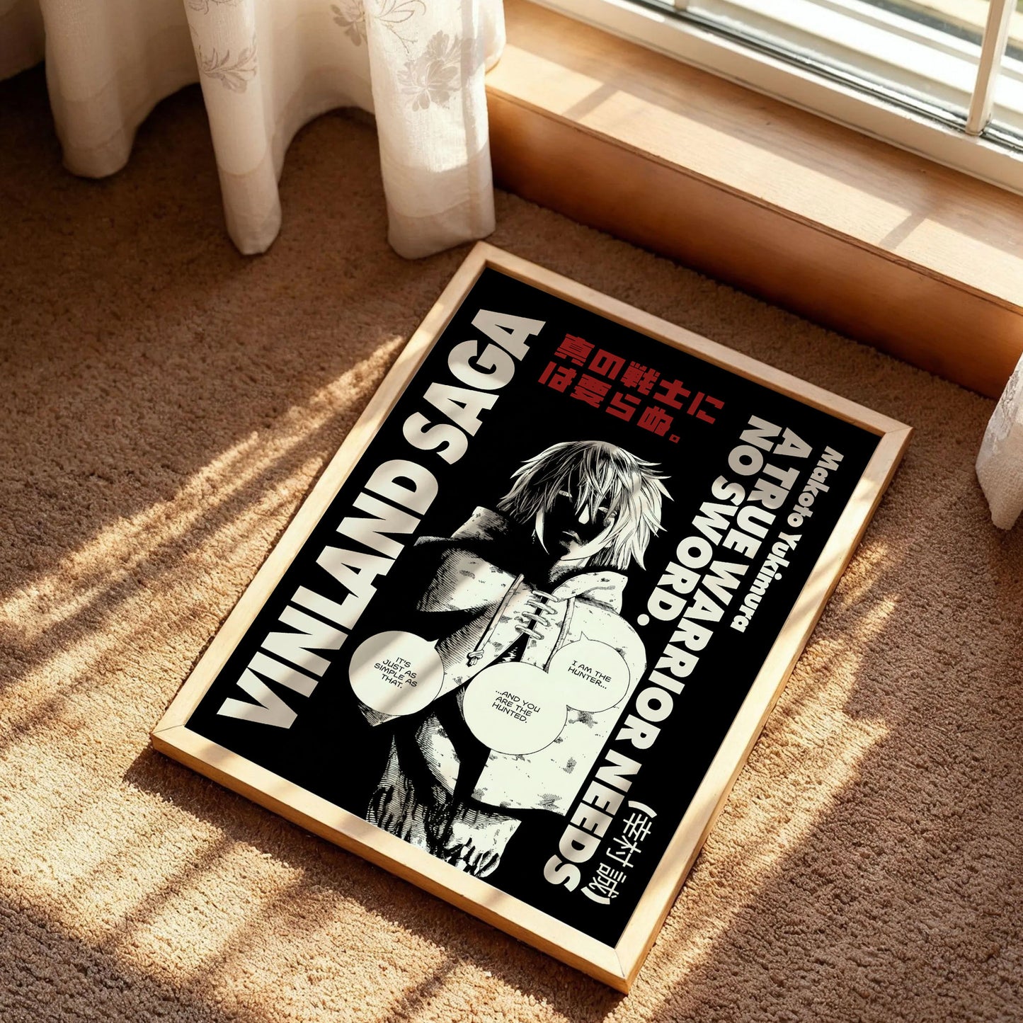 Thorfinn Vinland Saga Anime Poster