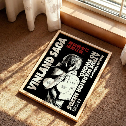 Thorfinn Vinland Saga Anime Poster