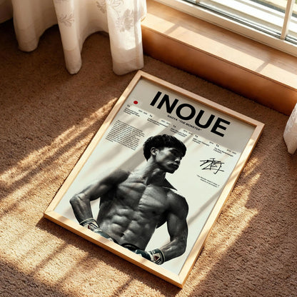 Naoya Inoue Boxing Poster