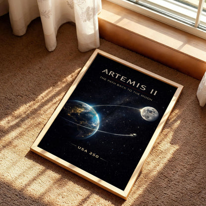 Artemis 2 Mission Poster