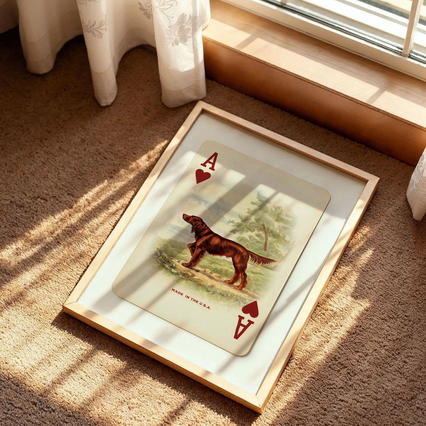 Dog Card Poster