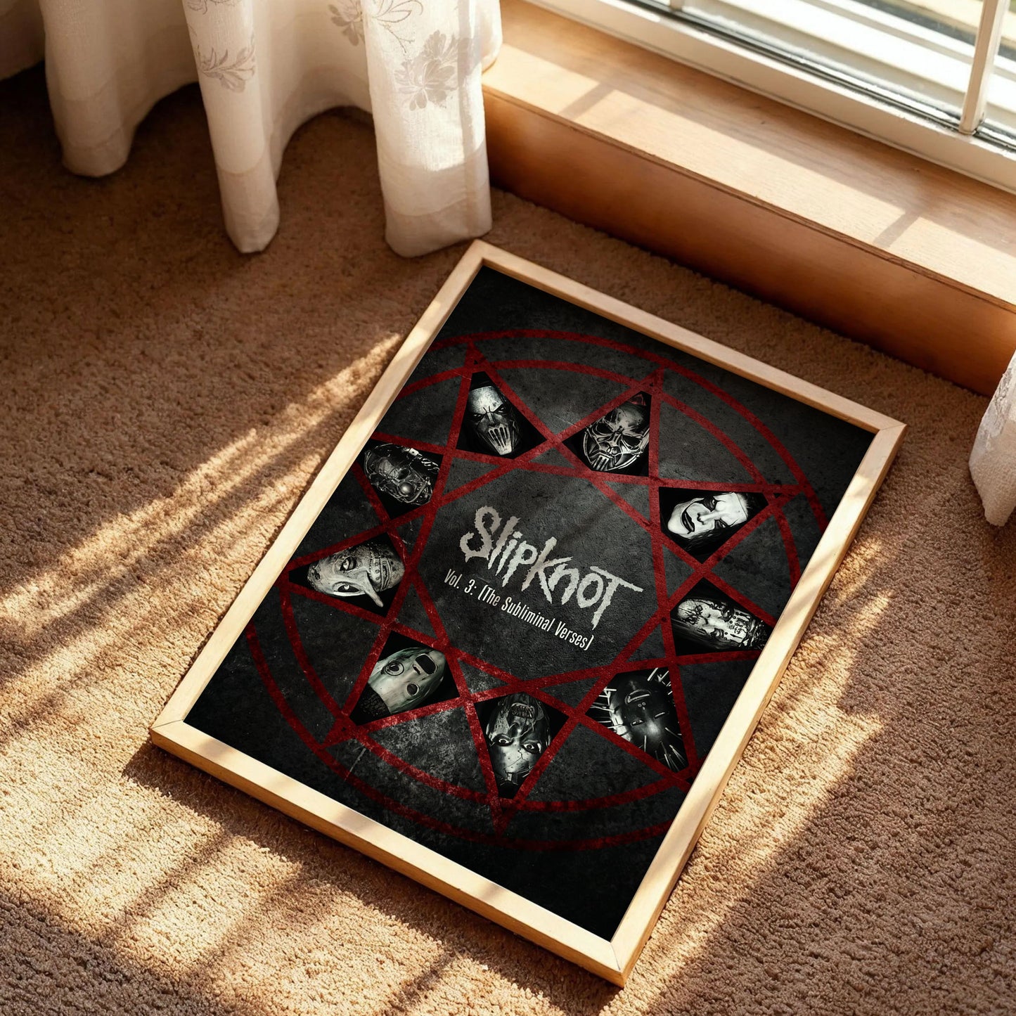 Slipknot's Album Vol 3 The Subliminal Verses Poster