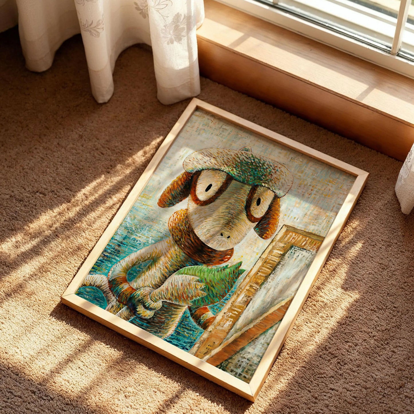 Van Gogh Smeargle Art Print