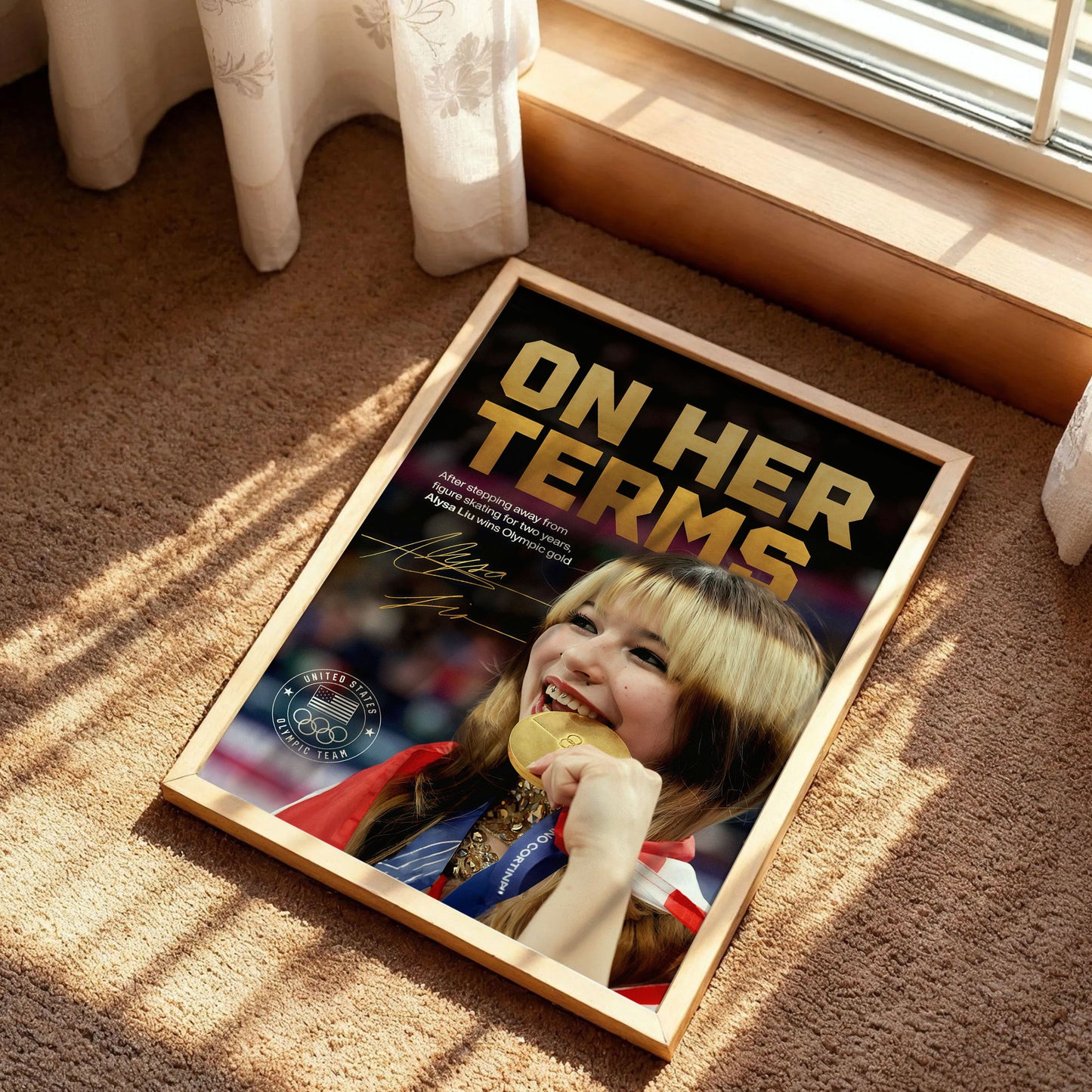 Alysa Liu Came Back and Never Looked Back Poster