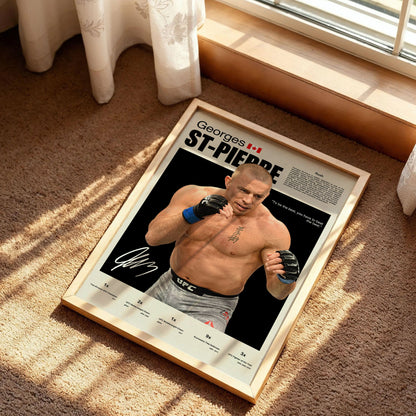 Georges St-Pierre Poster